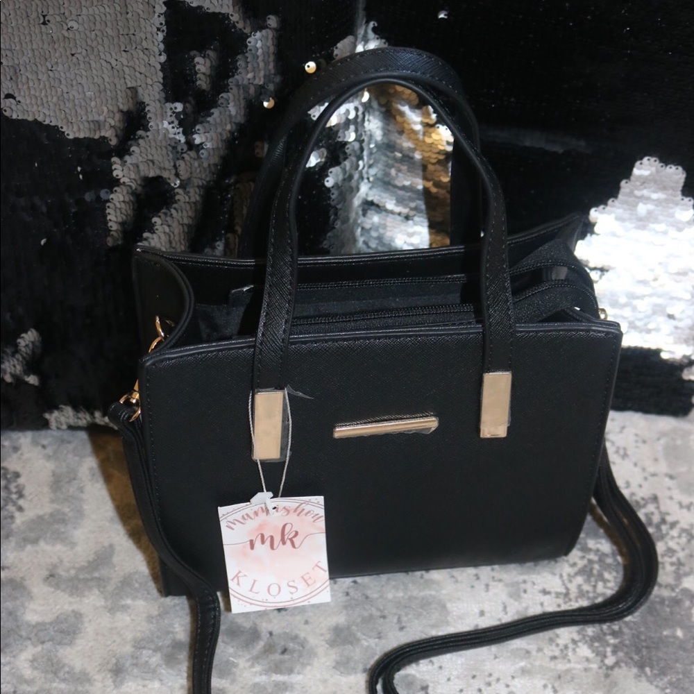 Black classic handbag